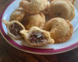 ウズベキスタン♡赤インゲン豆の揚げ餃子作り方16写真