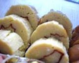 2003年のおせち、耐熱容器に入るの巻作り方7写真