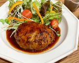 肉汁溢れる粗挽きハンバーグ♡作り方6写真