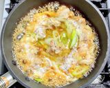 ニラ入りの親子丼作り方7写真