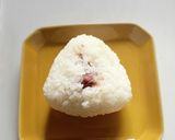 明太子（たらこ）と梅干しの二刀流おにぎり作り方5写真