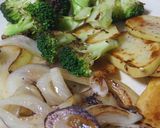 素焼き 蒸し焼き ヒラタケ 野菜作り方3写真