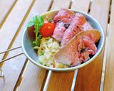スタミナ1番ローストビーフ【キャンプ飯】作り方9写真