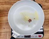 さんま蒲焼缶詰で和風おろしパスタ作り方2写真