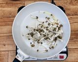 さんま蒲焼缶詰で和風おろしパスタ作り方3写真