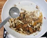 さんま蒲焼缶詰で和風おろしパスタ作り方4写真