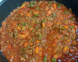 お肉と野菜たくさんミートソース作り方6写真