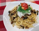 さんま蒲焼缶詰で和風おろしパスタ作り方6写真
