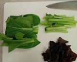 豚肉と玉子のフワフワ中華炒め作り方1写真