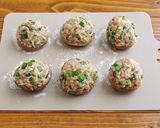 ☆簡単☆椎茸ぷりぷり！椎茸の餃子詰め作り方4写真