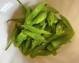鶏ひき肉とごぼうの三色丼作り方2写真