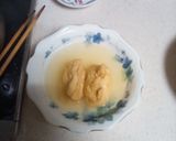 ふんわり!鶏つくね団子入り稲荷の出汁煮作り方7写真