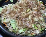 粉末和風だしで焼きうどん ソースなし作り方6写真