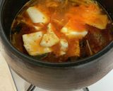 肉団子入りキムチ鍋！作り方3写真