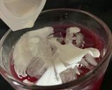 カキ氷シロップでイチゴミルク!?作り方1写真