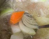 手羽元とさつま芋入り野菜たっぷりポトフ作り方3写真