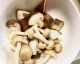 レンジ肉無きな粉梅照り味白菜回鍋肉風作り方5写真