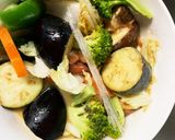 レンジ肉無きな粉梅照り味白菜回鍋肉風作り方15写真