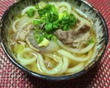 生姜肉うどん作り方3写真