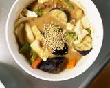 レンジ肉無きな粉梅照り味白菜回鍋肉風作り方20写真
