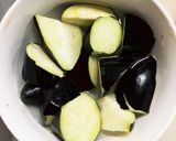 根菜茄子簡単中華風味噌炒め味温野菜サラダ作り方6写真