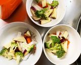 根菜茄子簡単中華風味噌炒め味温野菜サラダ作り方7写真