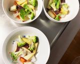根菜茄子簡単中華風味噌炒め味温野菜サラダ作り方8写真