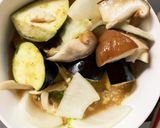 根菜茄子簡単中華風味噌炒め味温野菜サラダ作り方14写真