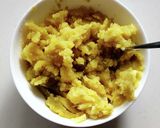 秋の美味しさ3味(栗·芋·餡)串団子ぱん作り方4写真