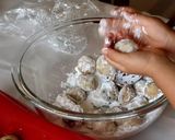 こおろぎ込めた♡スノーボールクッキー作り方7写真
