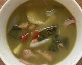 缶詰グリーンカレーに皮付きポテト作り方4写真