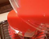手越祐也くん誕生日☆ピンク・ミラーケーキ作り方46写真