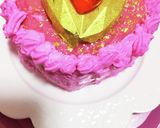 手越祐也くん誕生日☆ピンク・ミラーケーキ作り方54写真