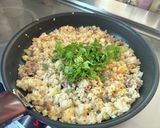 パクチーチャーハン作り方8写真