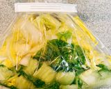 白菜の中華風漬物　豆板醤の風味で作り方4写真