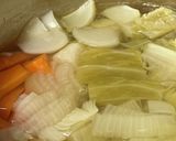 野菜の旨みたっぷり　鍋一つカブ入りポトフ作り方5写真