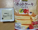 離乳食☆手づかみ食べヘルシーホットケーキ作り方1写真