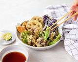 サクサク野菜天ぷら(卵乳小麦無)作り方3写真