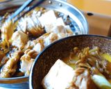 鶏肉とたっぷりキノコのすき焼き作り方9写真