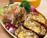 挽肉入り玉子焼き作り方12写真