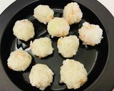 【海老入りご飯団子】鍋♡作り方5写真