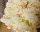 【海老入りご飯団子】鍋♡作り方2写真