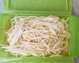 我が家の常備菜・もやし作り方1写真