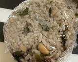 乾物の炊き込みご飯おにぎり 海藻えび大豆作り方4写真