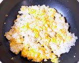 海苔明太ふりかけで簡単チャーハン作り方5写真