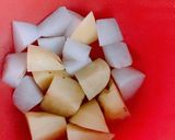じゃが大根の青のり味噌バター作り方2写真