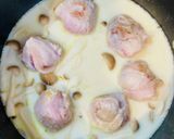 トリプルチーズの肉ボールリゾット♪作り方8写真
