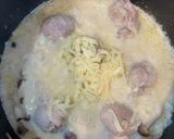 トリプルチーズの肉ボールリゾット♪作り方10写真