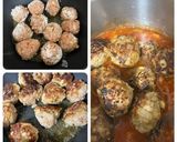 ごろごろミートボール☆トマトスパゲッティ作り方7写真