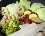 切って蒸すだけ！！秋冬野菜の簡単蒸し野菜作り方1写真